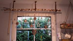 Birkenstamm Gardinenstange Weihnachtsdeko Deko Weihnachten Fenster Birkenstamm Gardinenstange