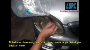 Cara hilangkan gan tinted cermin kereta. Cara Buang Tinted Yang Terbakar Pada Lampu Dengan Mudah Dan Jimat Menggunakan Air Panas Diy Youtube