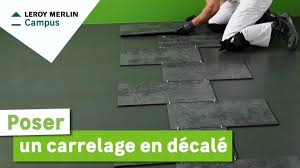 Lot de 2 sac colle carrelage express leroy merlin 25 kg. Comment Poser Un Carrelage En Decale Leroy Merlin Youtube