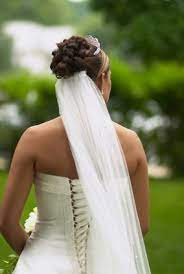 Here Is A Great Shot Of The Back View Of A Bride Showing How To Attach A Veil Underneath A Bun Or C Bride Hairstyles Wedding Hairstyles Wedding Hairstyles Updo