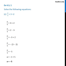 3 12 + 1 23 = (3+1)+(12+23) = 4+1⋅32⋅3+2⋅23⋅2=4+36+46=4+3+46=4+76=4+116 = 516. Ex 4 3 1 Solve A 2y 5 2 37 2 B 5t 28 10 C A 5 3 2