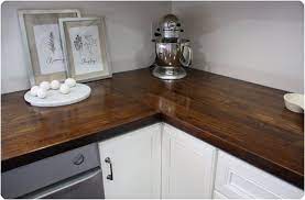 Polyurethane is a liquid coating that dries into a plastic film and is excellent for sealing the countertop, but then there's a layer of plastic between you and your pretty new wood. Design Decorating Diy Ikea Wood Countertops Ikea Butcher Block Ikea Butcher Block Countertops
