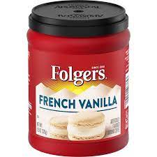 Folgers French Vanilla Artificially Flavored Ground Coffee 11 5 Ounce Walmart Com French Vanilla Folgers Vanilla Flavoring