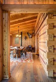 Collin Beggs House Of Good Cheer Half Dovetail On Interior Wall Timber Framing Log Homes Building Design