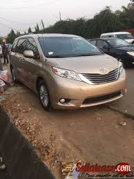 tokunbo toyota sienna 2012 for sale in nigeria sell at ease online marketplace sell to real people toyota sienna toyota honda odyssey