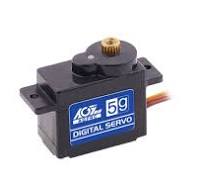 AGFRC Sub-Micro Servo Motor - Upgrade Metal Case Titanium Gear 4.5kg HV  Mini Servo for 1/14 1/18 1/24 RC Cars Planes (B13DLM V2)