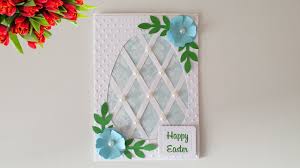 Easter cards are a great way to spread joy and cheer even from afar. Handmade Beautiful Happy Easter Card Idea Diy Happy Easter Card Idea Ninte Diy Youtube