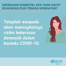 Tenaga kesehatan adalah setiap orang yang mengabdikan diri dalam bidang kesehatan serta menentukan kehidupan reproduksinya dan bebas dari diskriminasi, paksaan, dan/atau kekerasan. Radio Elshinta On Twitter Tetaplah Waspada Akan Meningkatnya Kasus Kekerasan Domestik Selama Pandemi Coronavirus Covid19 Bagi Para Tenaga Kesehatan Berikut Ini Adalah Beberapa Tindakan Yg Dpt Anda Lakukan Via Whoindonesia Https T Co Gnzazkwi2j