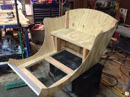 Attach bottom so it's flush to first opening on sleigh legs. Pin On Woodworking Stuff
