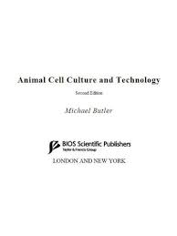 Maybe you would like to learn more about one of these? Animal Cell Culture And Technology Ebook Jetzt Bei Weltbild De