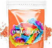 Amazon.com: MARBLERS Orange Mica Powder [Dry Orange] 3oz ...