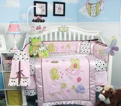 This set includes 1 hand soho's nursery crib bedding set is made with 100% cotton fabric and hypoallergenic polyester filling. Amazon Com Soho Emily The Frog Crib Nursery Bedding Set 14 Pcs Soho Baby Nursery Bedding Sets Nursery Bedding Baby Girl Frog Nursery