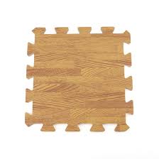 These foam tiles give you instant hardwood flooring! Light Wood Tebery 16 Pieces Printed Wood Grain Floor Tiles 3 8 Inch Thick Eva Foam Puzzle Floor Mat Toys Games Puzzle Play Mats