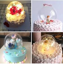 party cake decoration glass cover glass ball ball cake decoration glass cover crystal ball doll cover shade taobao cake decorating decor party cakes