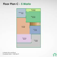 Find 5 bedroom house plans that fit your needs today with family home plans. Best 5 Marla House Plans For Your New Home Zameen Blog