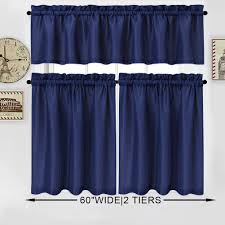 Check spelling or type a new query. Lintimes Waffle Weave Textured Tier Curtains For Kitchen Water Proof Window Curtains For Bathroom 30 X