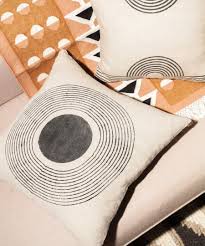 Ripple Pillow Pillows Block Printed Textiles Bed Linen Design