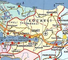 Kocaeli konumu ise 40° 51' 11.7756'' kuzey ve 29° 52' 53.4684'' doğu gps koordinatlarıdır. Kocaeli