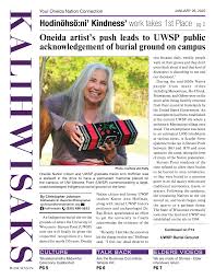Oneida artist's push leads to UWSP public acknowledgement of burial ground 