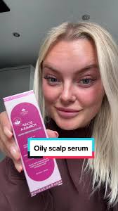 Oily scalp serum 🩷 #oilyscalp #oilyscalpcheck #oilyscalphelp  #oilyscalptricks #oilyhair #oilyscalpserum #scalpformula #naturespell  #naturespellhair