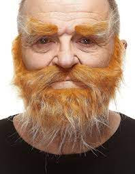 Females may wear fake beards or mustaches if it's part of females may wear fake beards or mustaches if it's part of a disguise or costume, like santa claus. Buy Mustaches Self Adhesive Novelty Realistic Traper Fake Beard Fake Mustache And Fake Eyebrows Online In Vietnam B073vpq9s5