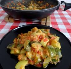 Poelee De Courgettes Et Tomates A La Creme Au Curry Light Auxdelicesdemanue Recette Avec Courgette Poelee De Courgettes Recette Courgette Tomate