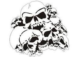 Airbrush Stencil Skull Stencil Skull Art Drawing Skulls Drawing