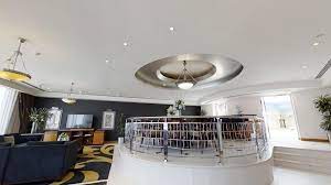 Set In A 34 Storey Tower With Concave Glass Sides This Modern Upscale Hotel Is 6 Km From Burj Khalifa And The Duba Fairmont Dubai Dubai Hotel Dubai Penthouse