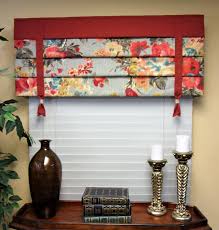 When you need a little personality in a room a mock roman shade is a perfect solution. Custom Mock Roman Shade Hidden Rod Pocket Valance With Ties Hidden Rod Pocket Custom Valances