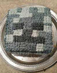Minecraft Skeleton Cake By Absurddelight On Deviantart Zombie Birthday Cakes Zombie Birthday Minecraft Skeleton Cake