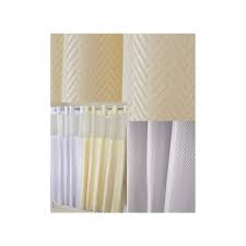 71 x 74 shower curtain includes 70 x 54 liner. Hotel Linen Source