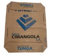 [Hot Item] 25kg 50kg Logo Printed Waterproof Square Plastic Bag Under PP PE Valve Cement Bag for Chemical Bag