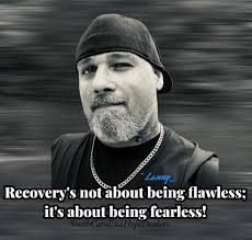 Recovering addict staying sober today