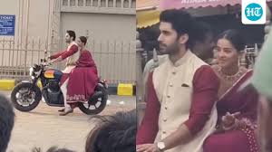 Ananya Panday and Lakshya take a romantic bike ride while shooting Chand Mera Dil In Hyderabad, video goes viral | Hindustan Times