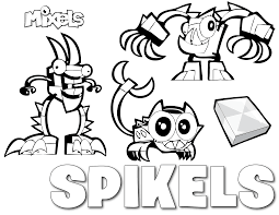 Hard cute animal coloring pages. Lego Mixels Series 4 Coloring Pages