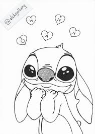Stitch Stitch Coloring Pages Stitch Drawing Stitch Disney