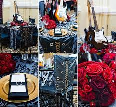 Unique Rock N Roll Weddings Star Themed Wedding Rock N Roll Wedding Punk Rock Wedding