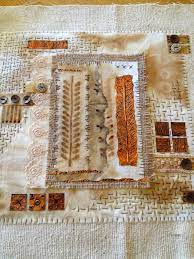 Rusty Fabric Fabric Art Textile Art Art Quilts