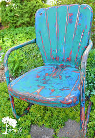 By no means am i restoring these to the o… How To Refresh And Enjoy Vintage Metal Lawn Chairs And Keep Their Time Worn Appeal Lora B Create Ponder