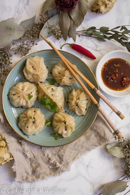 Spinach Chicken Dim-sum