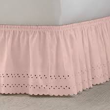 Machine wash with cold water; Pink Bed Skirts Target