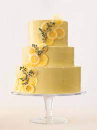 Lemon Thyme Wedding Cake Flavors Fruit Wedding Cake Wedding Cake Recipe
