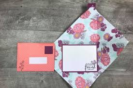 You can also use white cardstock for a more sturdy envelope appropriate for a greeting card. Magic Envelope Card Tutorial Splitcoaststampers