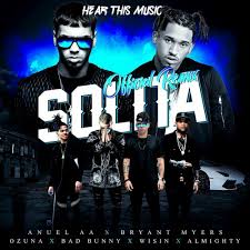 Cool album covers music album covers music albums romeo santos music radio my music auras latin artists memes funny faces. Solita Remix By Ozuna Ft Bad Bunny Almighty Wisin Bryant Myers Anuel Aa Listen On Audiomack