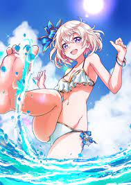 北郷 豊＠わしジジイ(電撃マオウ)連載中 on X: 水着エレノア描きましたー！！ もうすぐ夏ですね…！ #白猫プロジェクト #エレノア #水着  t.cownwMdPMjuE  X