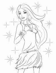 Barbie fashion fairytale coloring pages printable. Barbie Coloring Pages Pdf Coloring Home