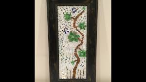 Stained glass cat patterns | stained glass patterns for free ★ glass pattern 409 cat ★. Sea Glass Mosaic On A Mirror Youtube