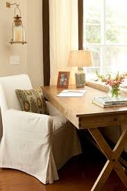 Feature Friday The Cottage Mix Desk In Living Room Living Room Office Home