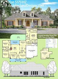 Santa clarita california apartments at sand canyon villas & townhomes. Plan 51751hz Elegant Acadian House Plan With Three Or Four Beds Acadian House Plans New House Plans Acadian Style Homes