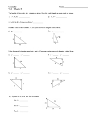 Word letter definition acute angle a. Geometry Homework Lesson 8 5 Name